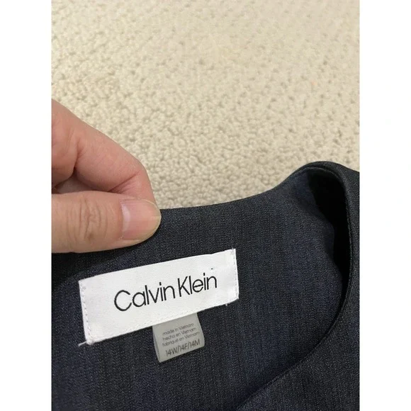 calvin klein women blazer size 14W - Picture 4 of 13